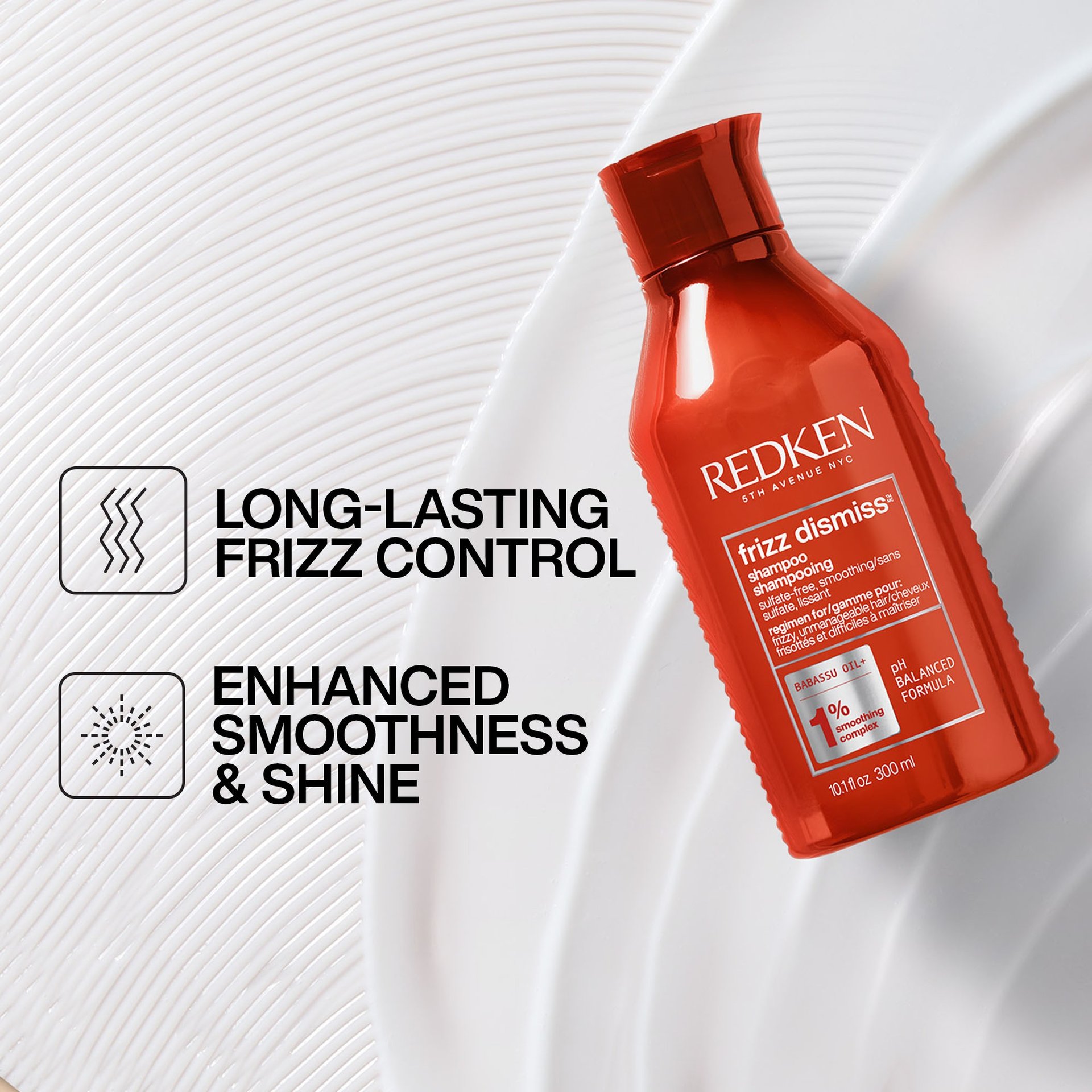 Frizz Dismiss Shampoo Redkeniltä
