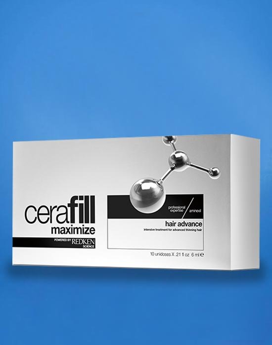 Cerafill Maximize Hair Advance Aminexil Treatment 10x6ml Redkeniltä